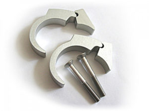 MOTOGADGET Lenker Klemmschellen 22mm, poliert