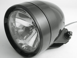 SHIN YO ABS Scheinwerfer mit Standlicht, schwarz, HS1, untere Befestigung