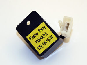 LED-Blinkrelais, HONDA, KAWASAKI und YAMAHA, 12 V, 0,05A bis 10A (1-100W)