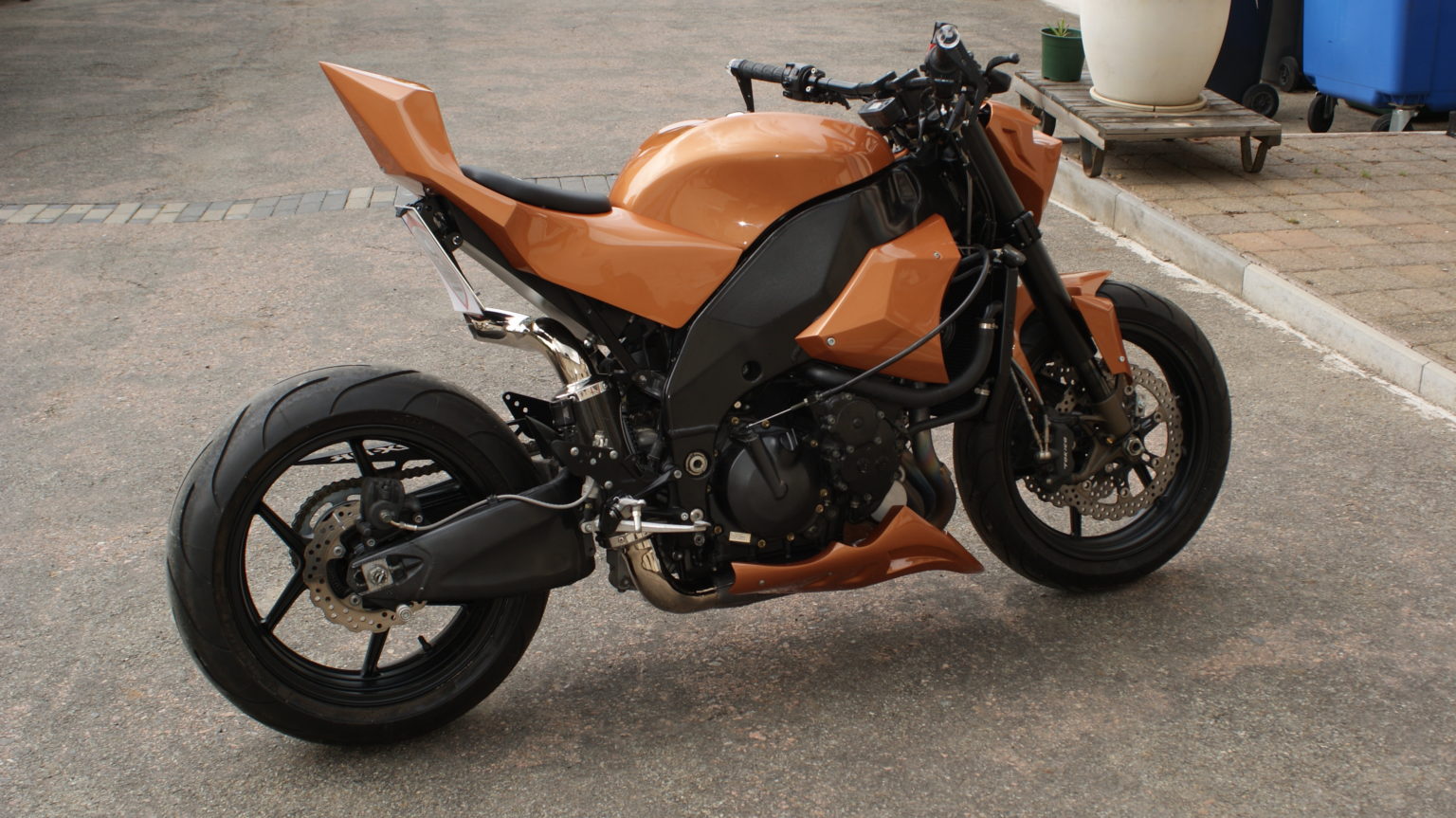 Seitendeckel für Kawasaki ZX 10, Baujahr 2004 bis 2010 - extremebikes