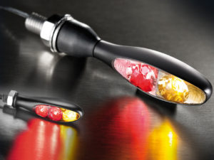 Kellermann Rück-, Bremslicht, Blinker Einheit Micro S DF Dark, schwarz, getönt