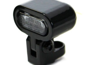 mini LED Rücklicht + Bremslicht getönt schwarz uni