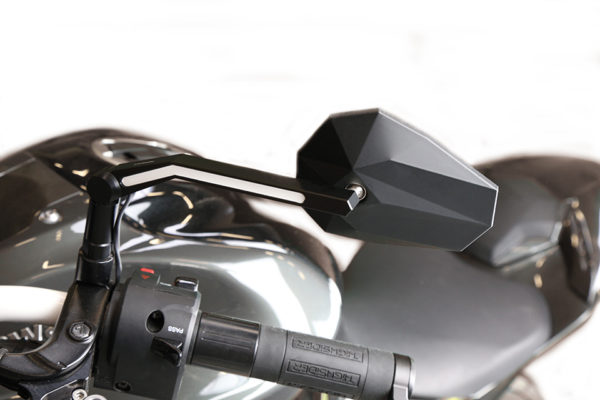 HIGHSIDER Spiegel STEALTH -X3 mit LED Positionslicht - extremebikes