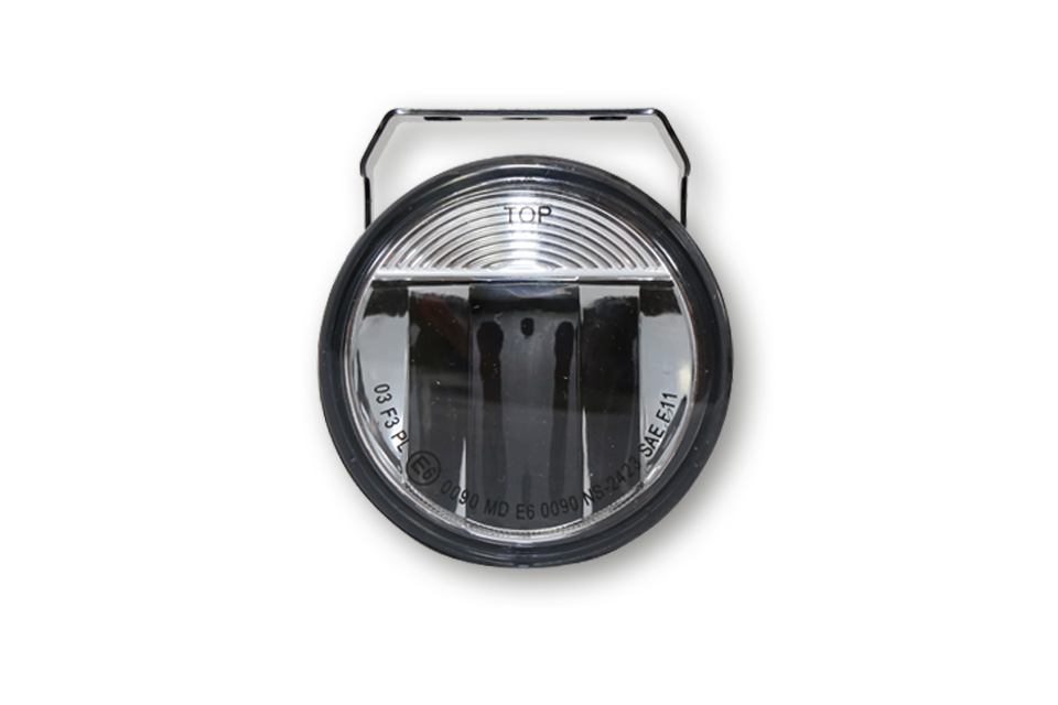 HIGHSIDER LED Nebelscheinwerfer, rund, schwarz - extremebikes
