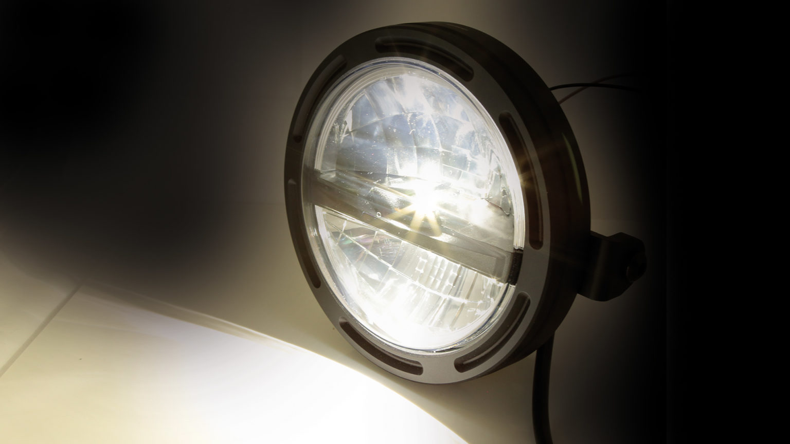HighSIDER HIGHSIDER 5 3/4 pollici LED faro ATLANTA ATLANTA (Chrome