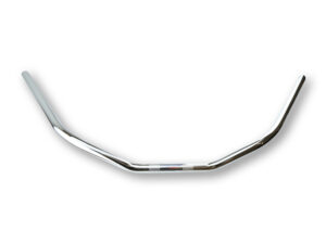 FEHLING Lenker flach, breit, sehr stark gekröpft, 1 Zoll, 105 cm, chrom, mit Kerbe, HD 82-**
