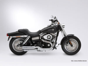 Utah II Wide Glide | Slip-On Auspuff Harley Davidson Wide Glide